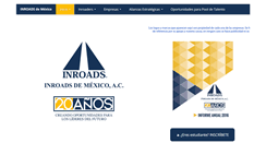 Desktop Screenshot of inroads.org.mx